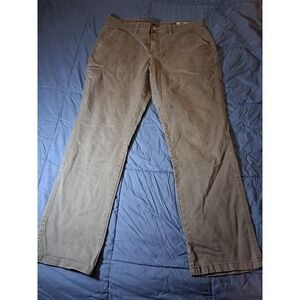 Weatherproof Vintage Men's Gray Pants 34x32 Comfort Stretch Travel Casual